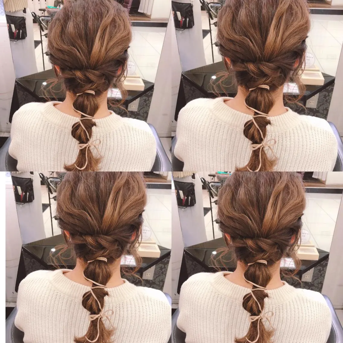 ミディアム ヘアアレンジ ヘアセット 🌷MAYU 🌷のヘアスタイル