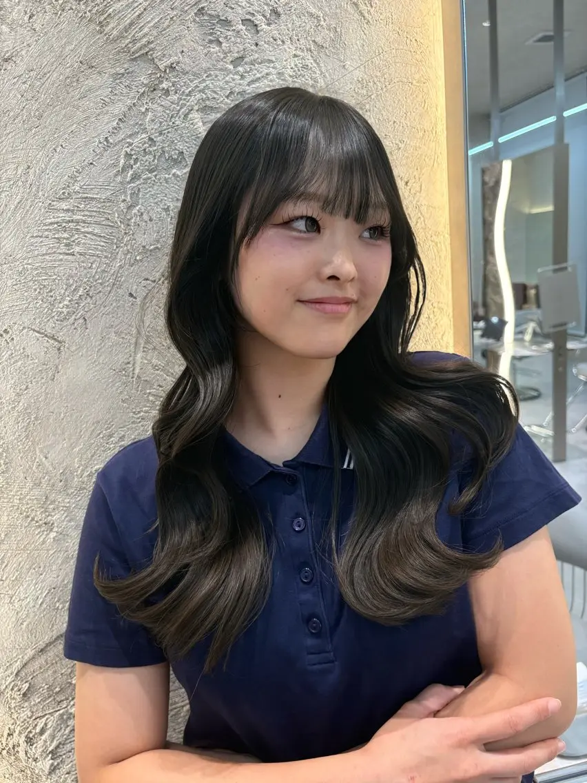 セミロング 【コスパ抜群】 竹下柊也のヘアスタイル