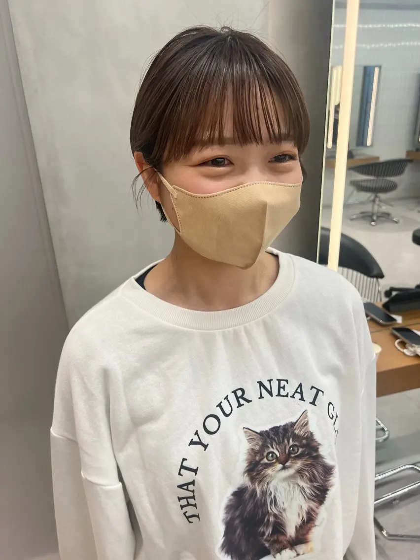 ショート 三浦澪矢/ ショートカットモデルのヘアスタイル