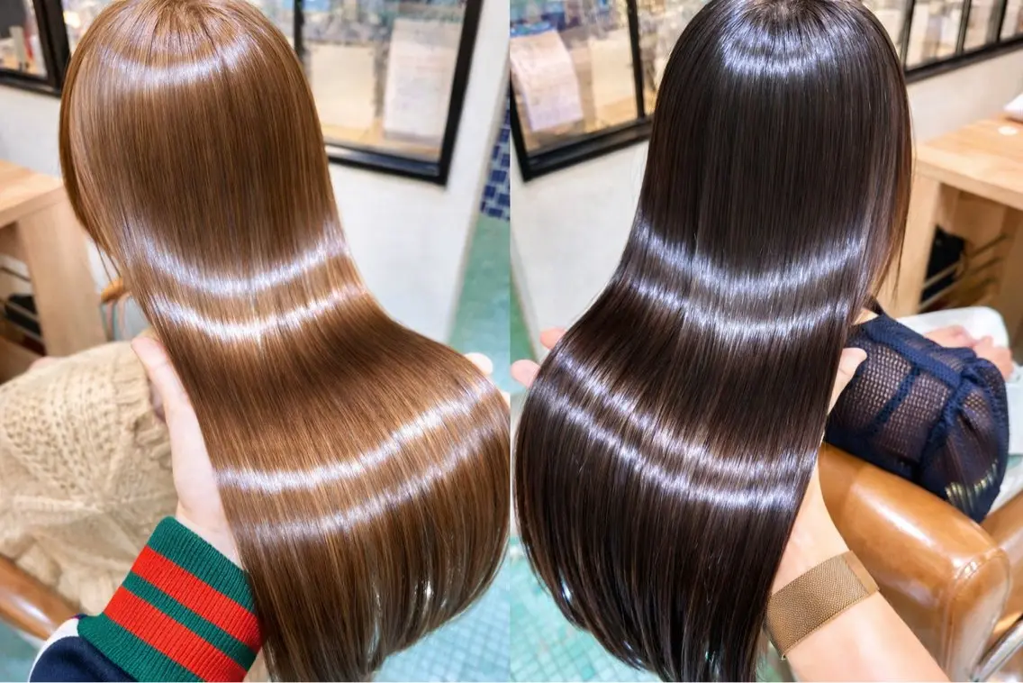 セミロング ATHENA天神大名 渡邉李凰のヘアスタイル