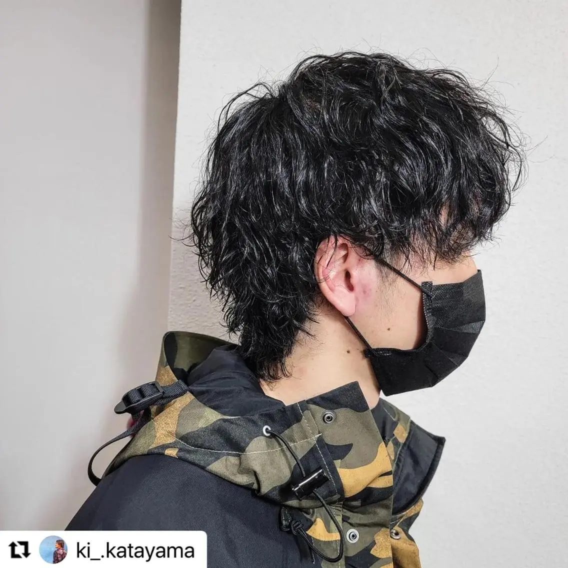 ミディアム カラー メンズ ミディアムパーマ メンズパーマ メンズツイストパーマ 波巻きパーマ ツイストパーマ 🩷Eny terrace🩷のヘアスタイル