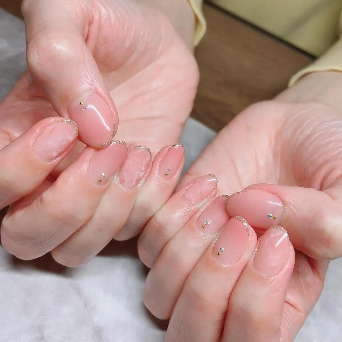 ネイル 大理石ネイル(マーブル) Nail salon Ariettyのネイルデザイン