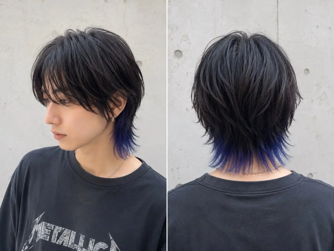 カラー メンズ men's LADIXのヘアスタイル