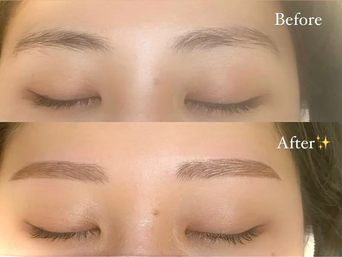 アイブロウ Po eyelash ・:* 下北沢のマツエク・マツパデザイン