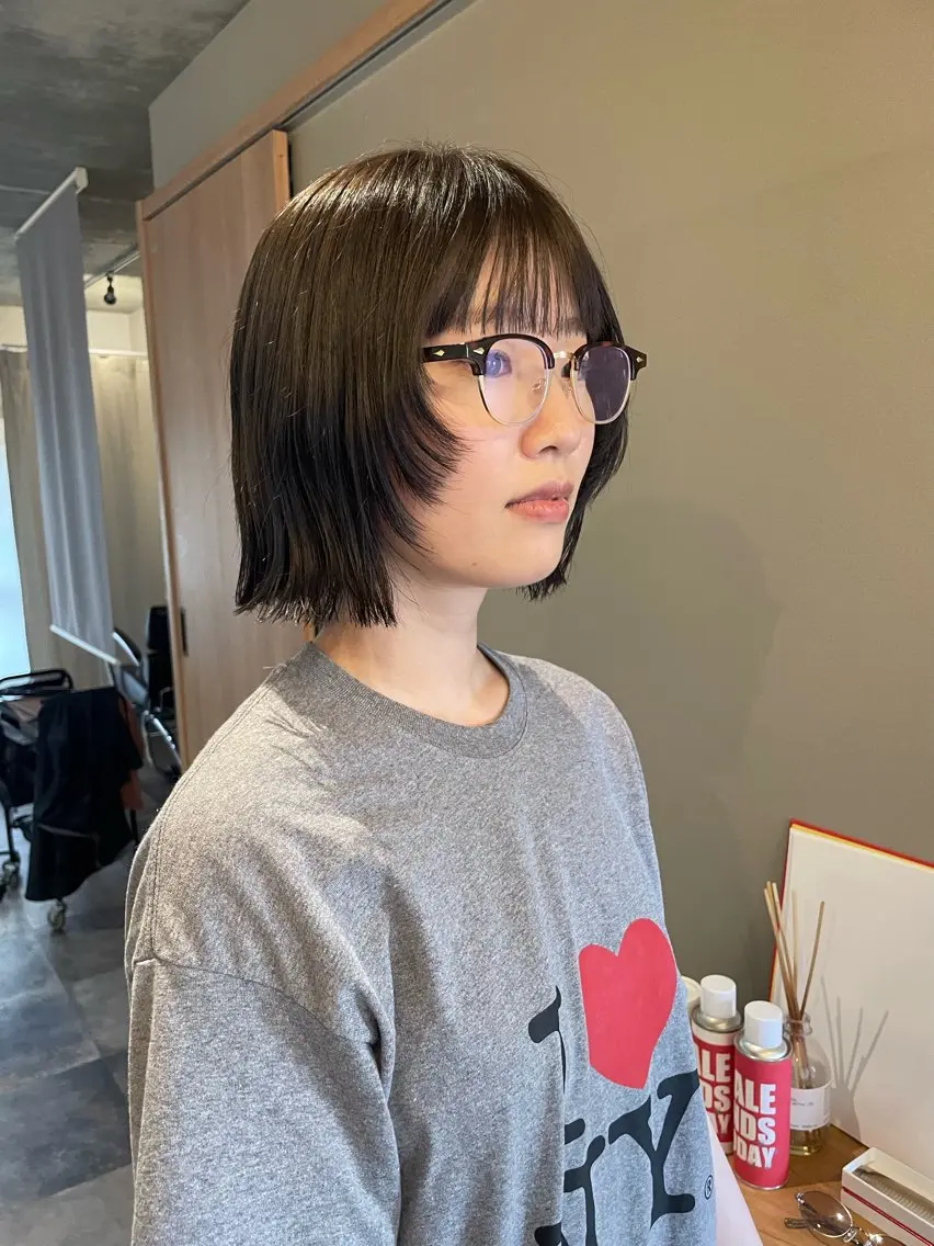ショート カラー 土川 陽菜のヘアスタイル