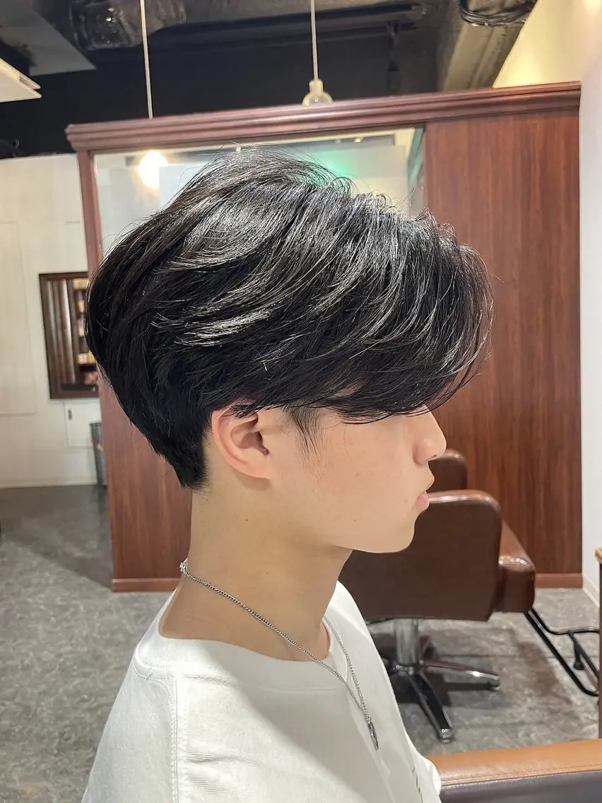 カラー メンズ 🐺ﾅｶﾑﾗ ﾓﾓｶのヘアスタイル