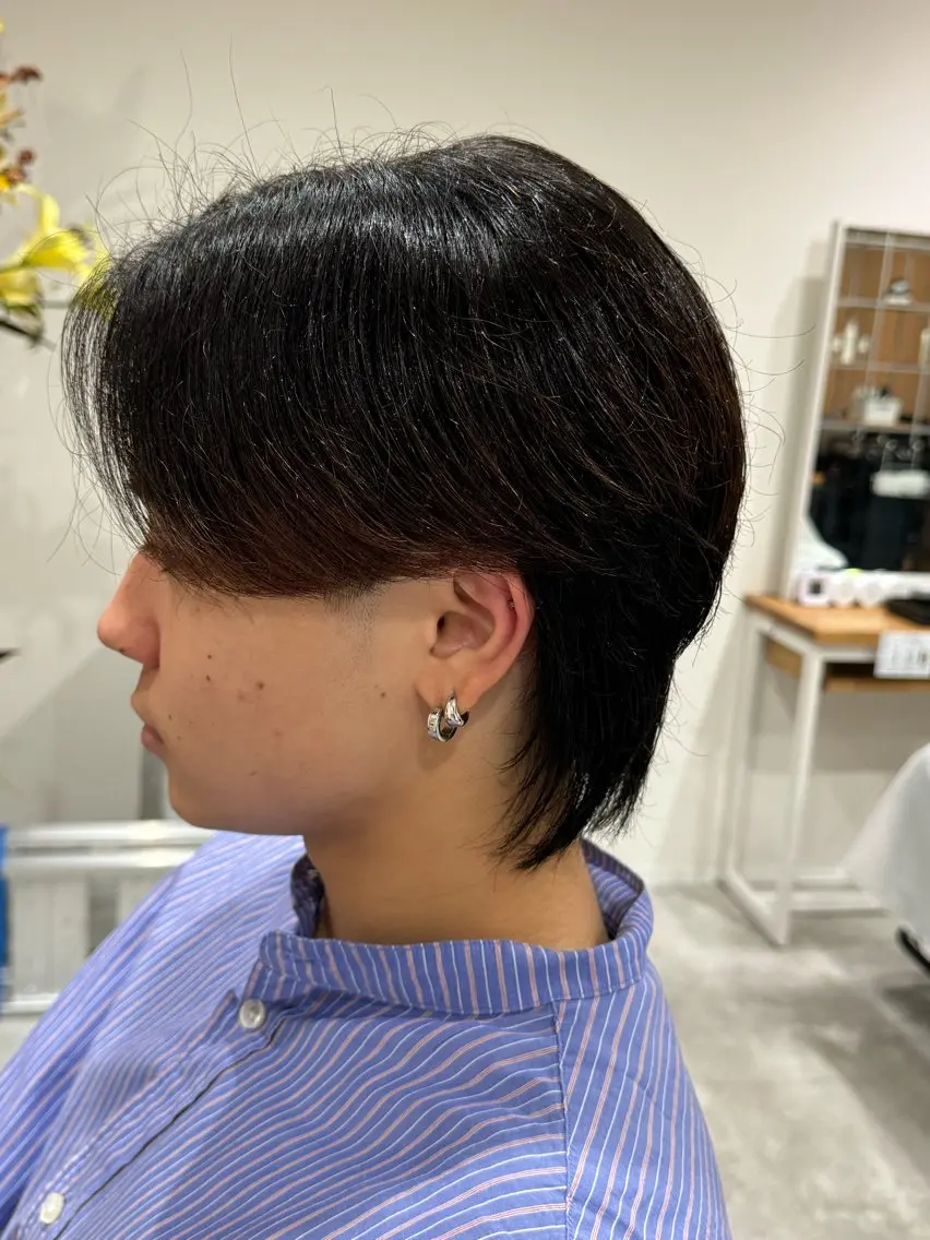 パーマ メンズ メンズパーマ ニュアンスパーマ カット パーマ 河崎 航大のヘアスタイル