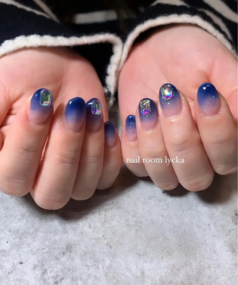 ネイル ネイルルームリッカ 𝐦𝐚𝐲𝐮のネイルデザイン