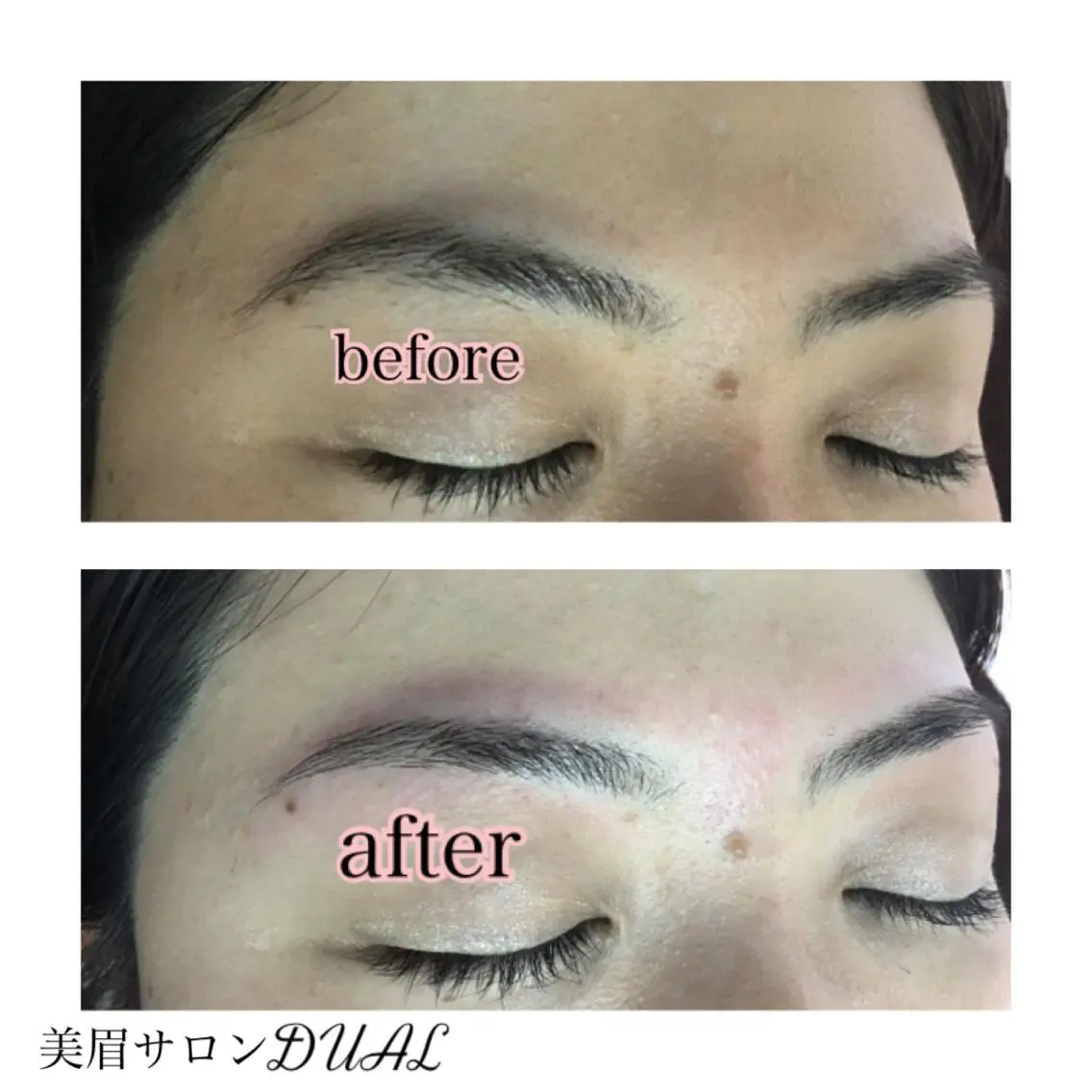 ショート ミディアム セミロング ロング カラー パーマ ヘアアレンジ ネイル マツエク・マツパ 眉毛サロン DUAL 恵比寿の眉毛・アイブロウイメージ