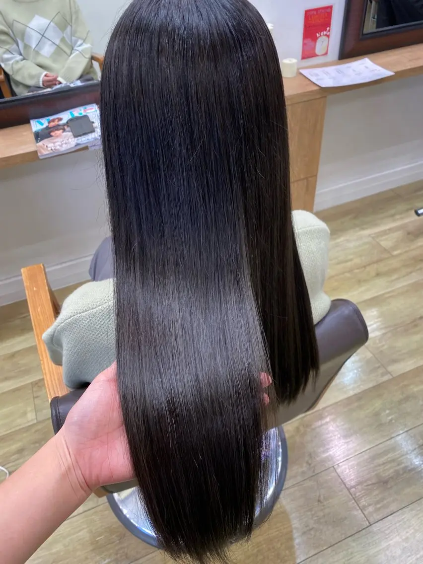 ロング トリートメント ヘッドスパ 美容室ブランシュ 中島店🔆のヘアスタイル