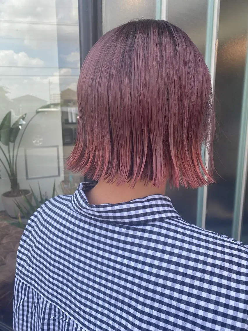 ミディアム ラピスキーズ 寺本のヘアスタイル