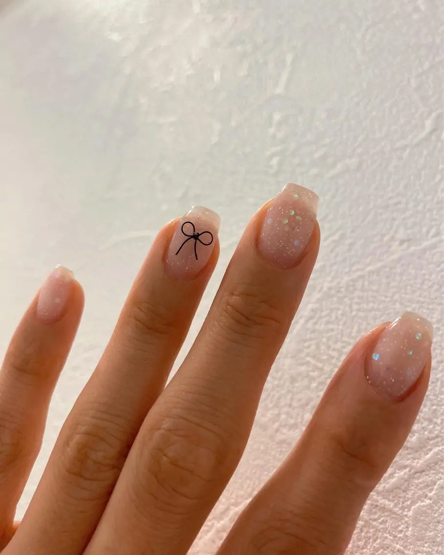 ネイル リボン Ann nailのネイルデザイン