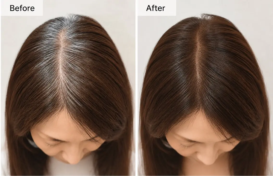 ミディアム ヘアカラー 吉川 翼のヘアスタイル