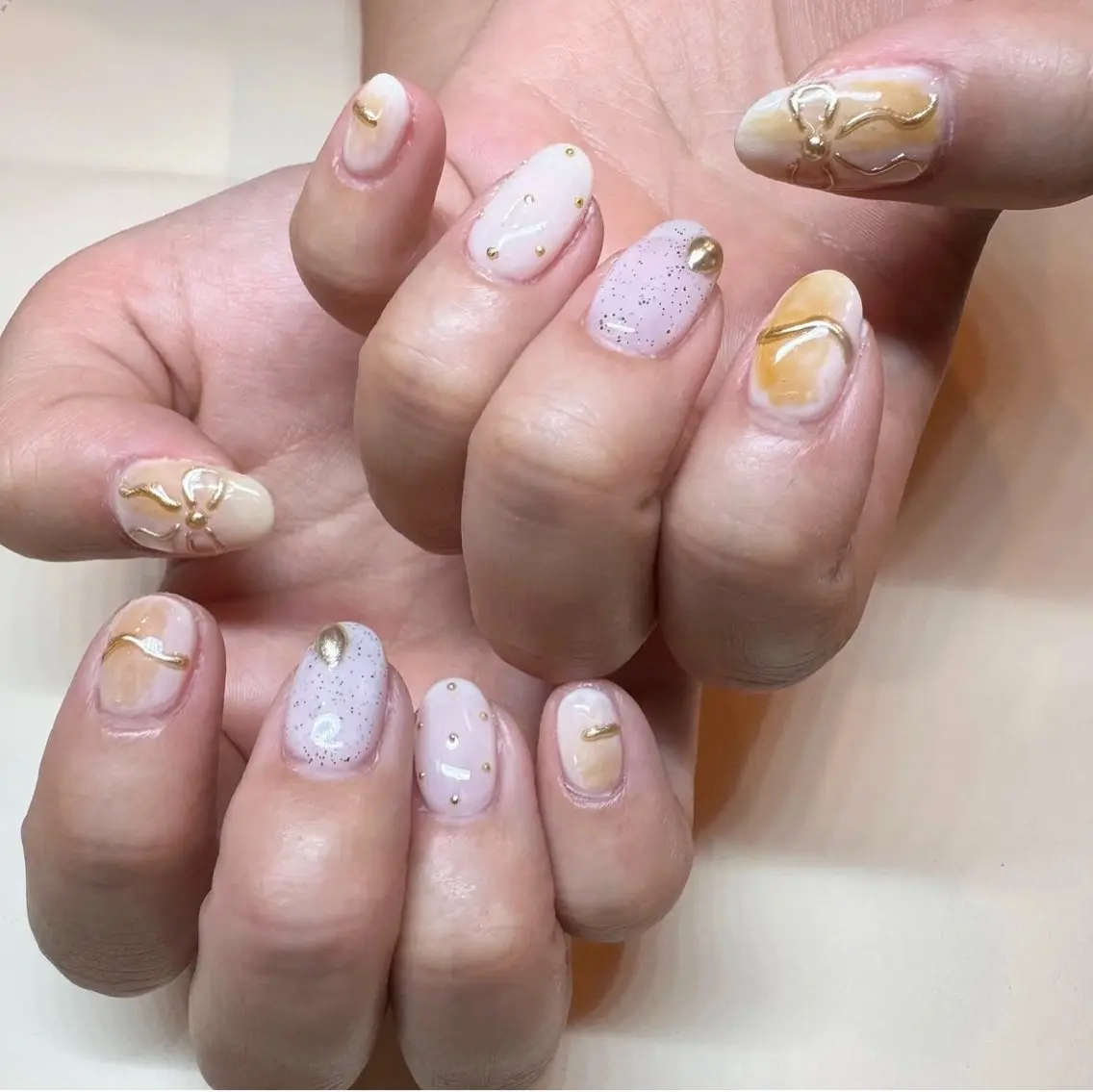 ネイル ハンドネイル 🧺mu ; u ｜ご予約はﾘｸｴｽﾄのネイルデザイン