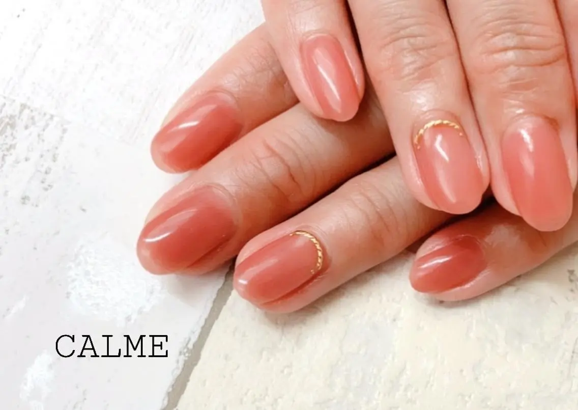 ネイル 持ち込み CALME ♡のネイルデザイン