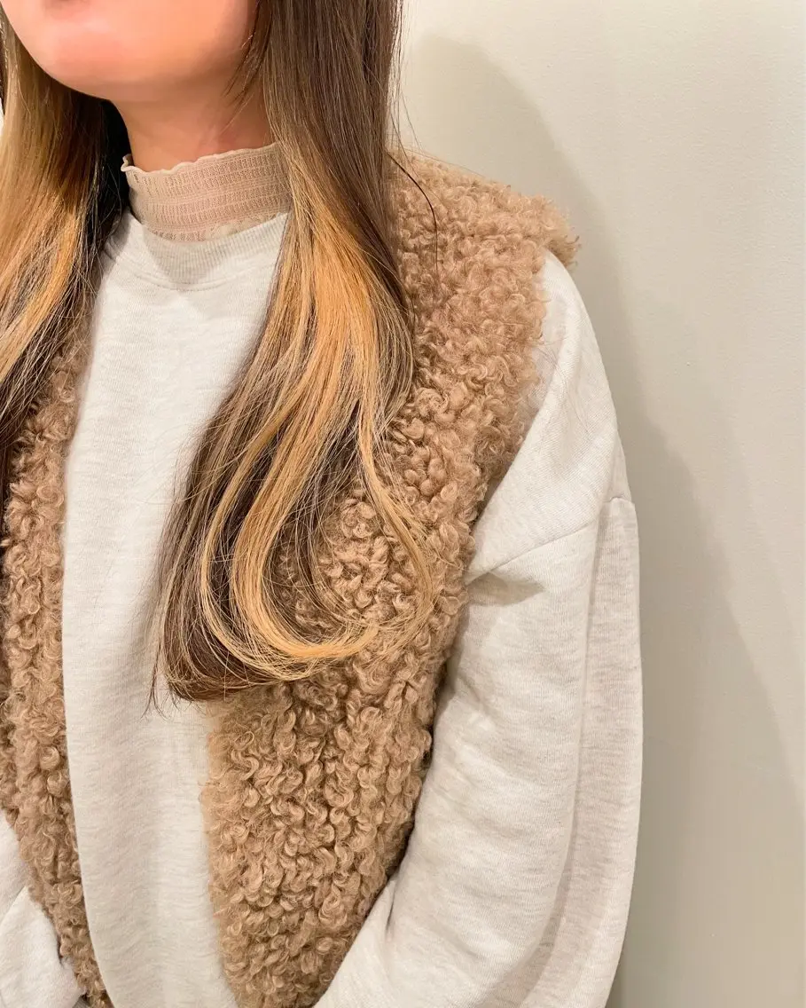 ミディアム カラー インナーカラー ニュアンスカラー🫧 加納のヘアスタイル