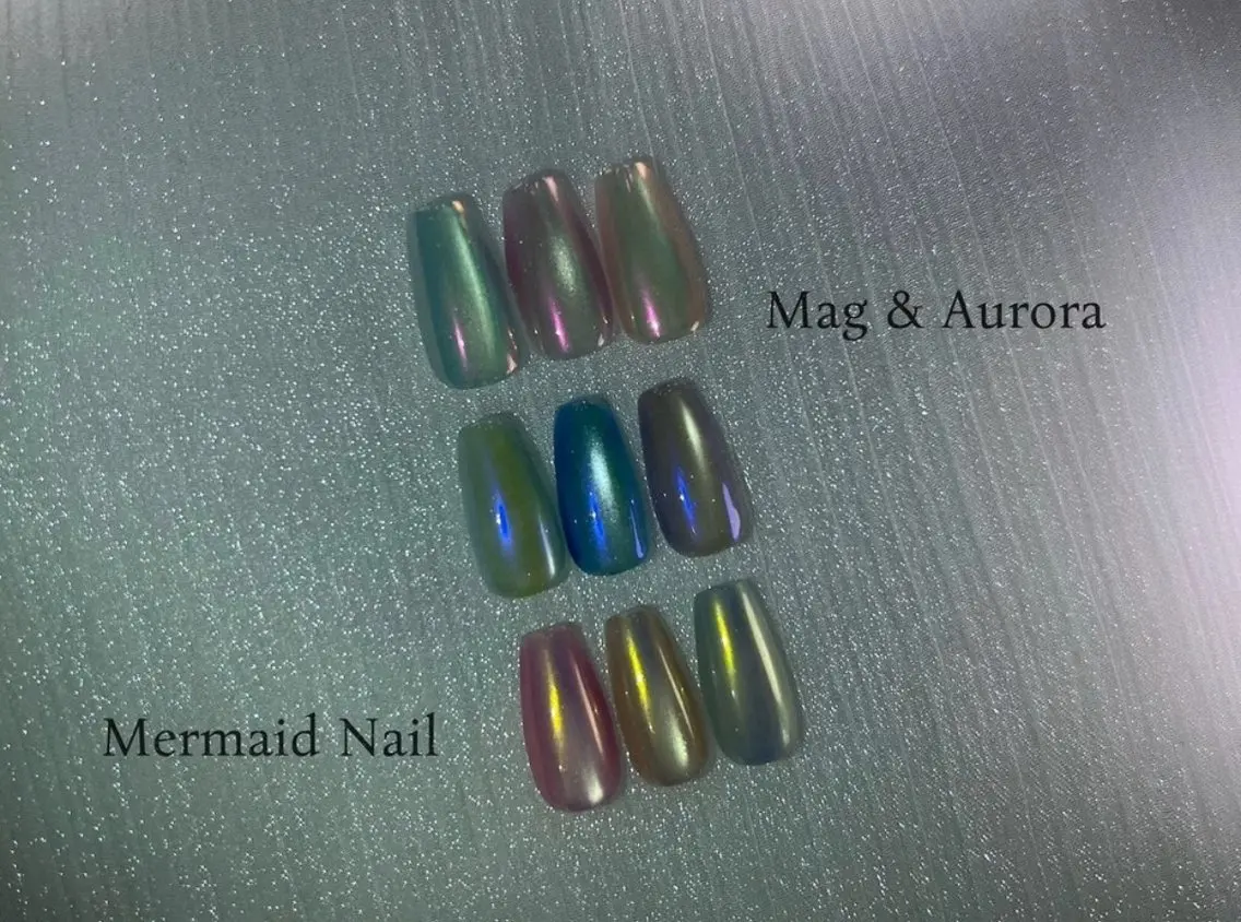 ネイル ハンドネイル Mermaid Nail みはなのネイルデザイン