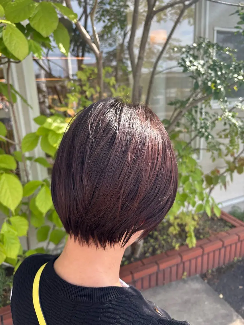 カラー 暖色❤️艶カラー/ あおいのヘアスタイル