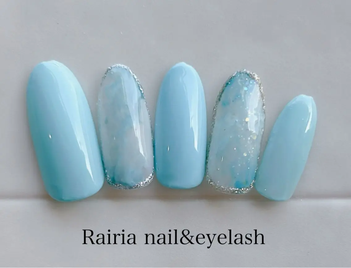 ネイル アートネイル ジェルネイル 持ち込み ニュアンスネイル パラジェル Rairia nail本八幡店のネイルデザイン