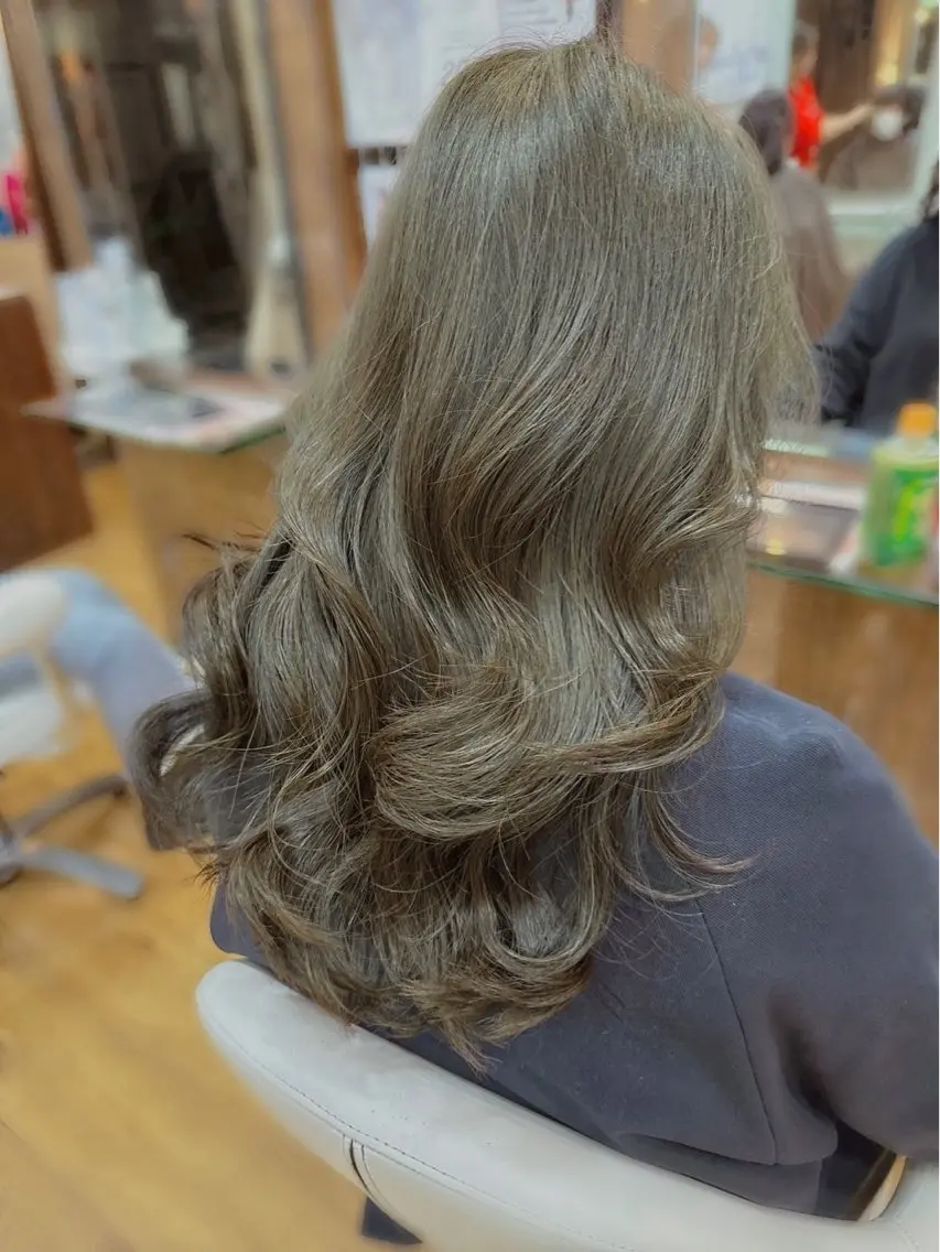 カラー カラーモデル募集🫧 🌷らむ🌷のヘアスタイル