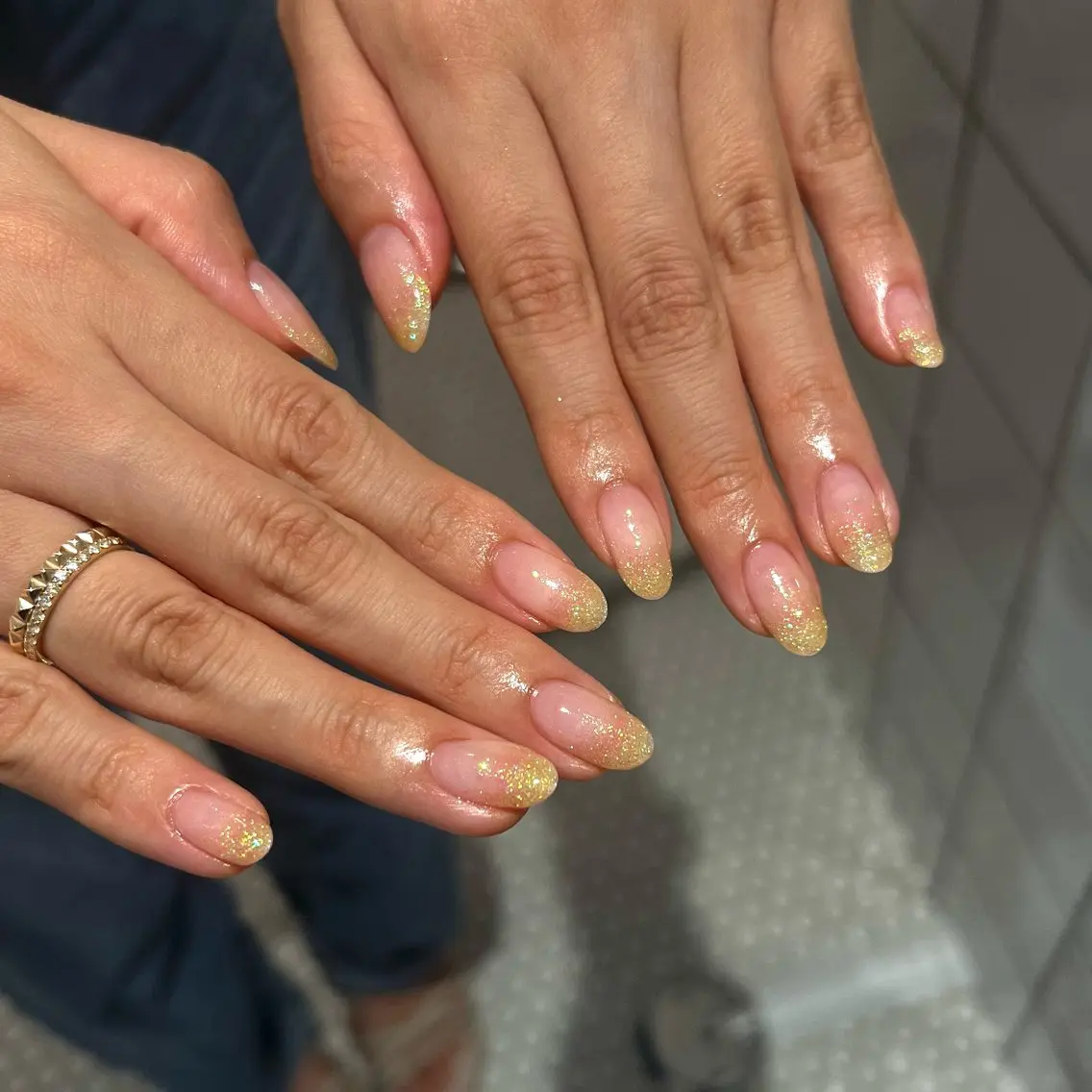 ネイル ハンドネイル SHELLNAIL しおりのネイルデザイン
