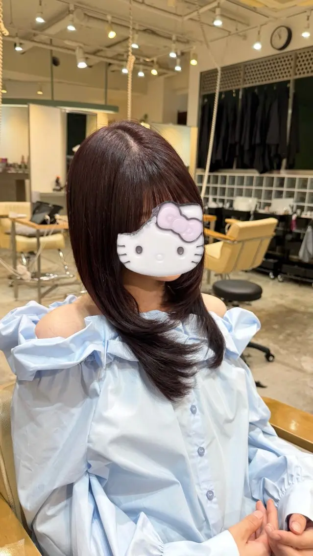 カラー ラベンダーカラー ラベンダーピンク ピンクカラー ヘアカラー FILMS ♡ yuunaのヘアスタイル