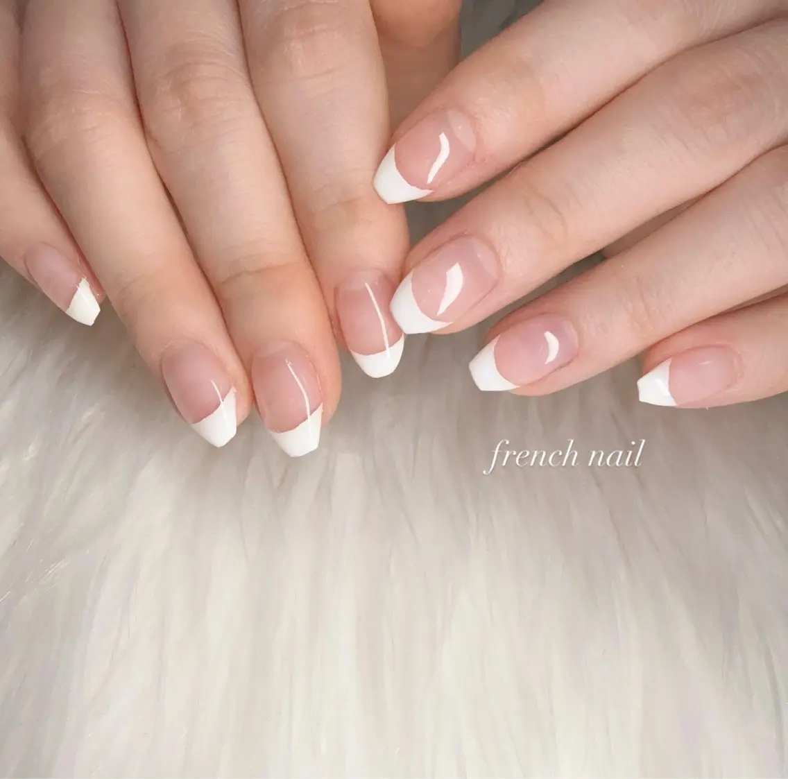 ネイル フレンチネイル Rnail. misatoのネイルデザイン