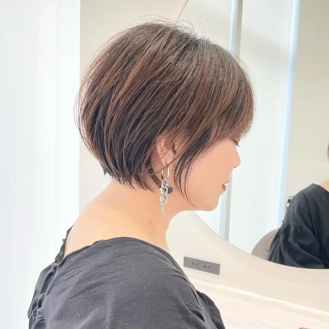 ショート 丸みショート ショートヘア ショートボブ特化 美容師シュウのヘアスタイル