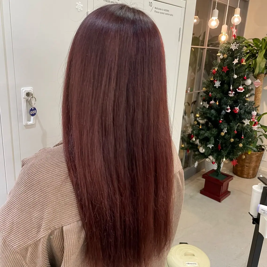 ロング カラー 河上 あかねのヘアスタイル