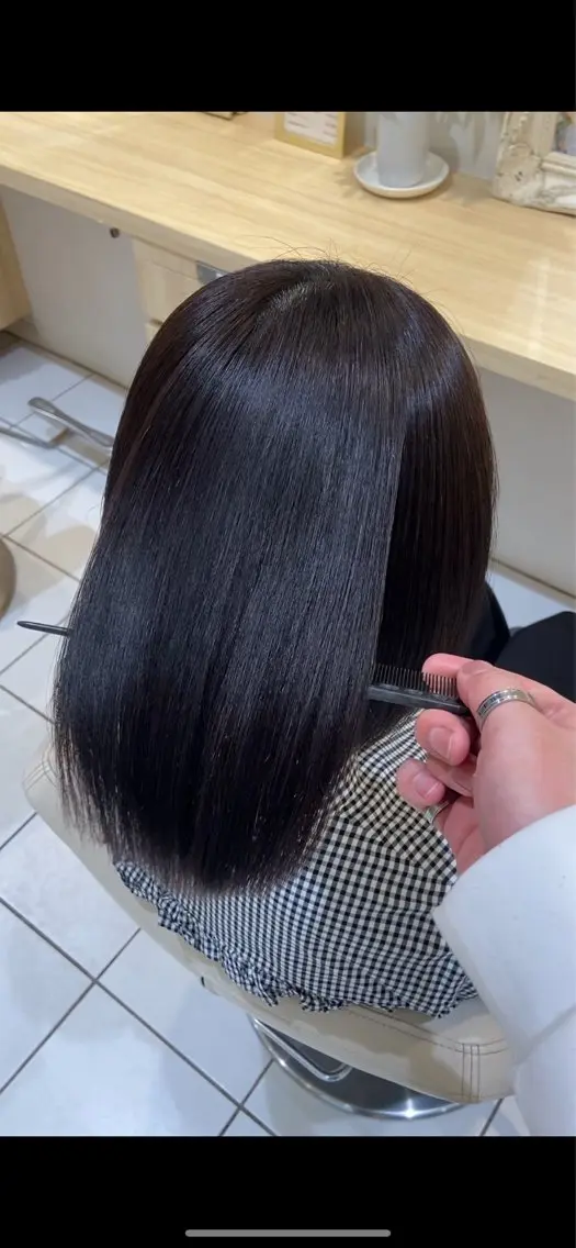 ショート 縮毛矯正 ✨美髪の錬金術師🧙 縮毛矯正/Dakeのヘアスタイル