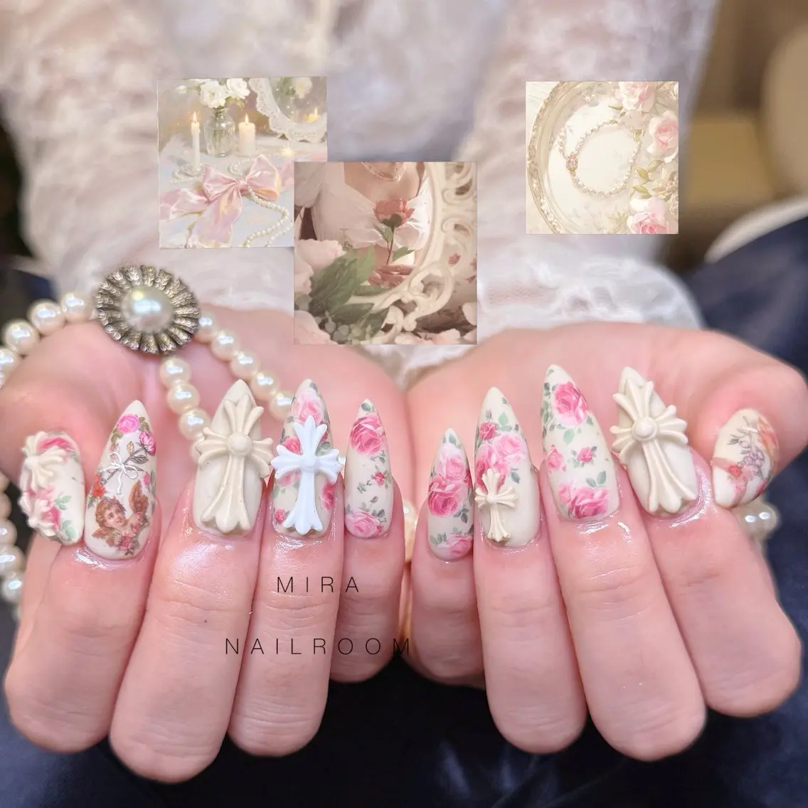 ネイル 長さ出し MIRA NAILROOMのネイルデザイン