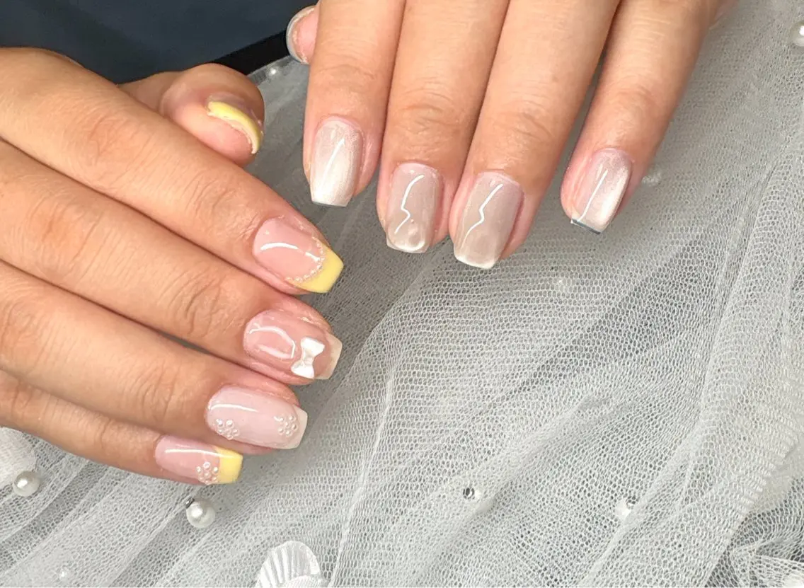 ネイル ハンドネイル PLUM BELL 横浜自宅ネイルのネイルデザイン