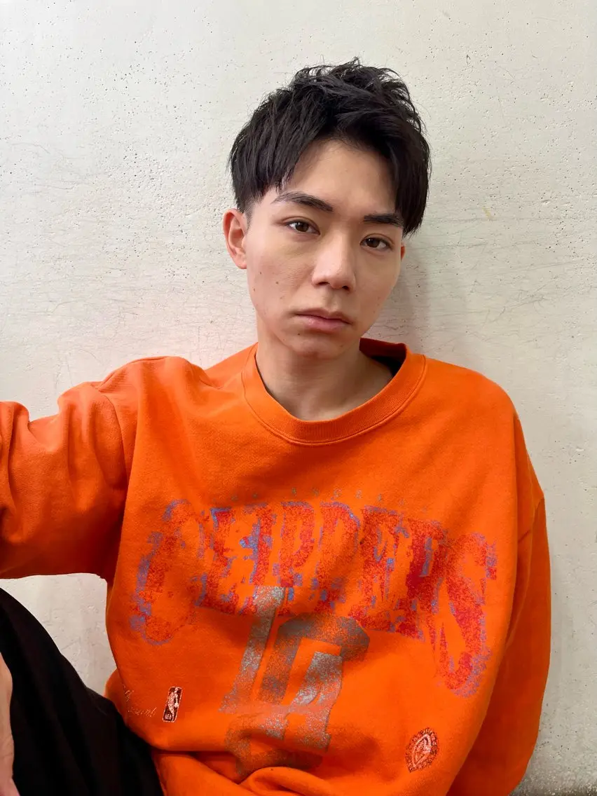 ショート メンズ マッシュ ショートヘア 小倉 聖也のヘアスタイル
