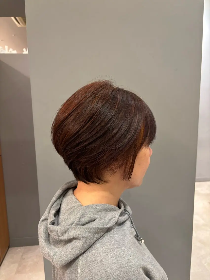 ショート 柏木 彩夏のヘアスタイル