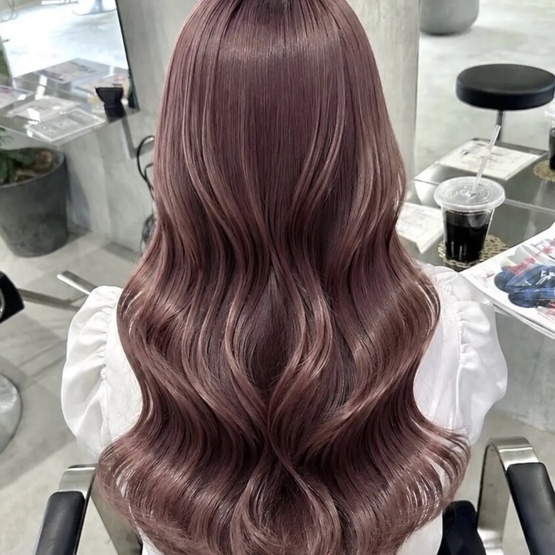 ロング カラー 村田 ありさのヘアスタイル