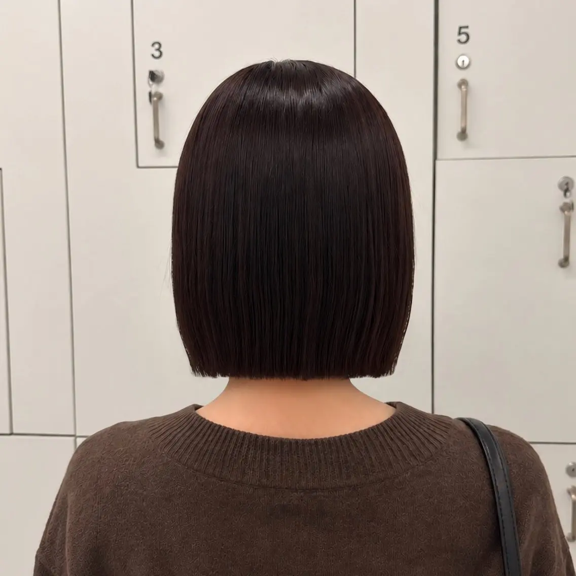 ミディアム カラー 透明感カラー ボブ mei ボブ ショートボブ特化🤎のヘアスタイル