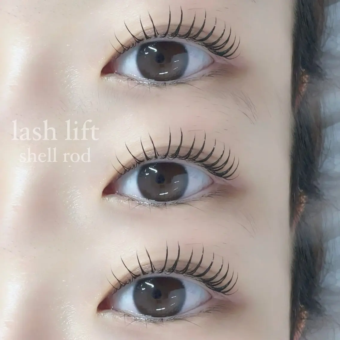 マツエク・マツパ 一重×まつ毛パーマ Eyelist Rio ♡のマツエク・マツパデザイン