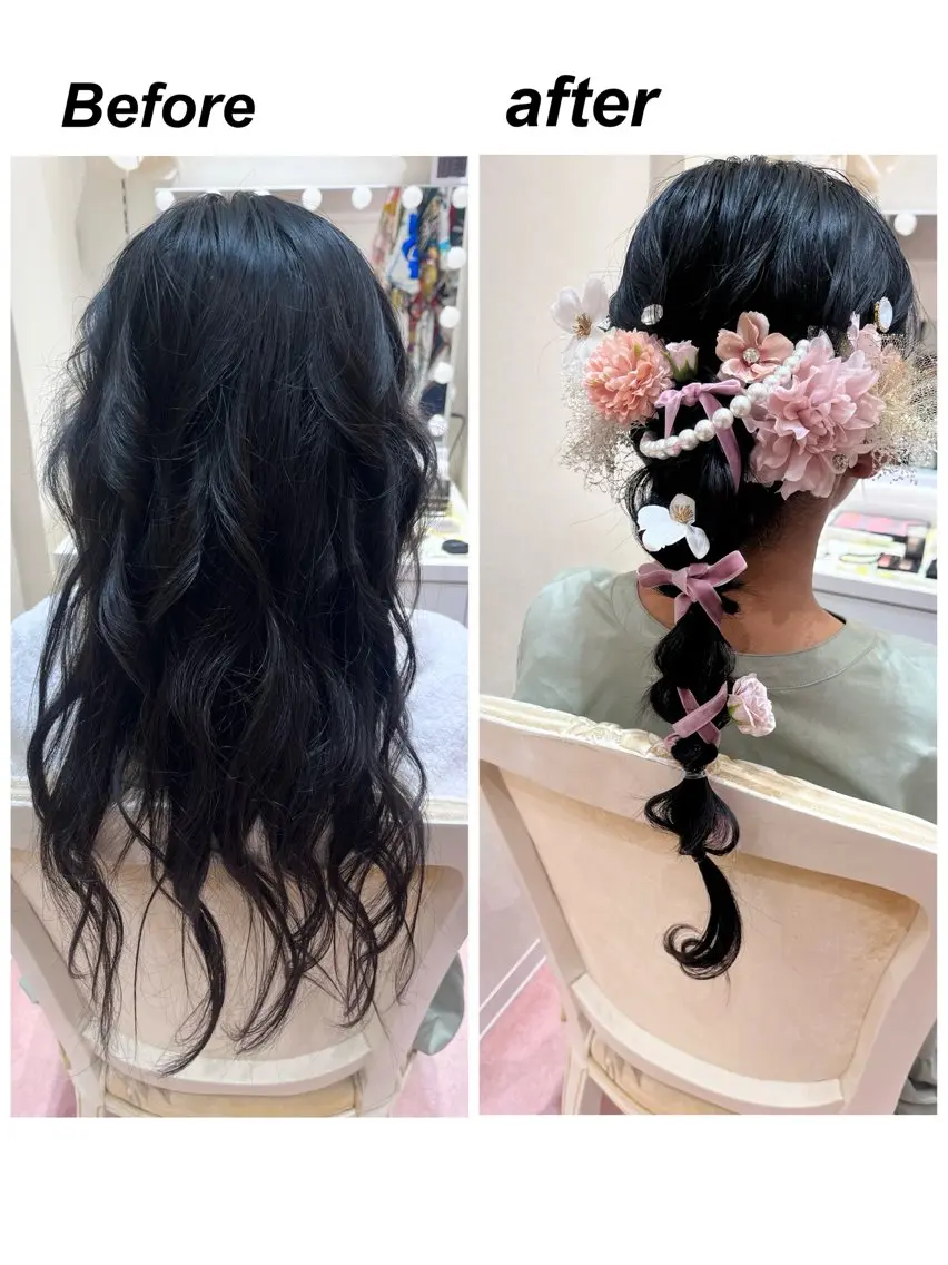 ヘアアレンジ 玉城 里奈のマツエク・マツパデザイン