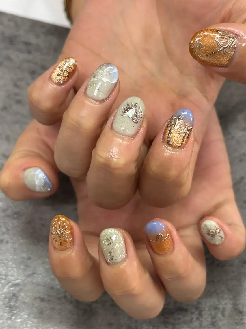 ネイル ハンドネイル brilliant s.kのネイルデザイン