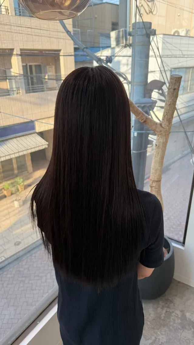 ロング トリートメント 辻岡 悠稀のヘアスタイル