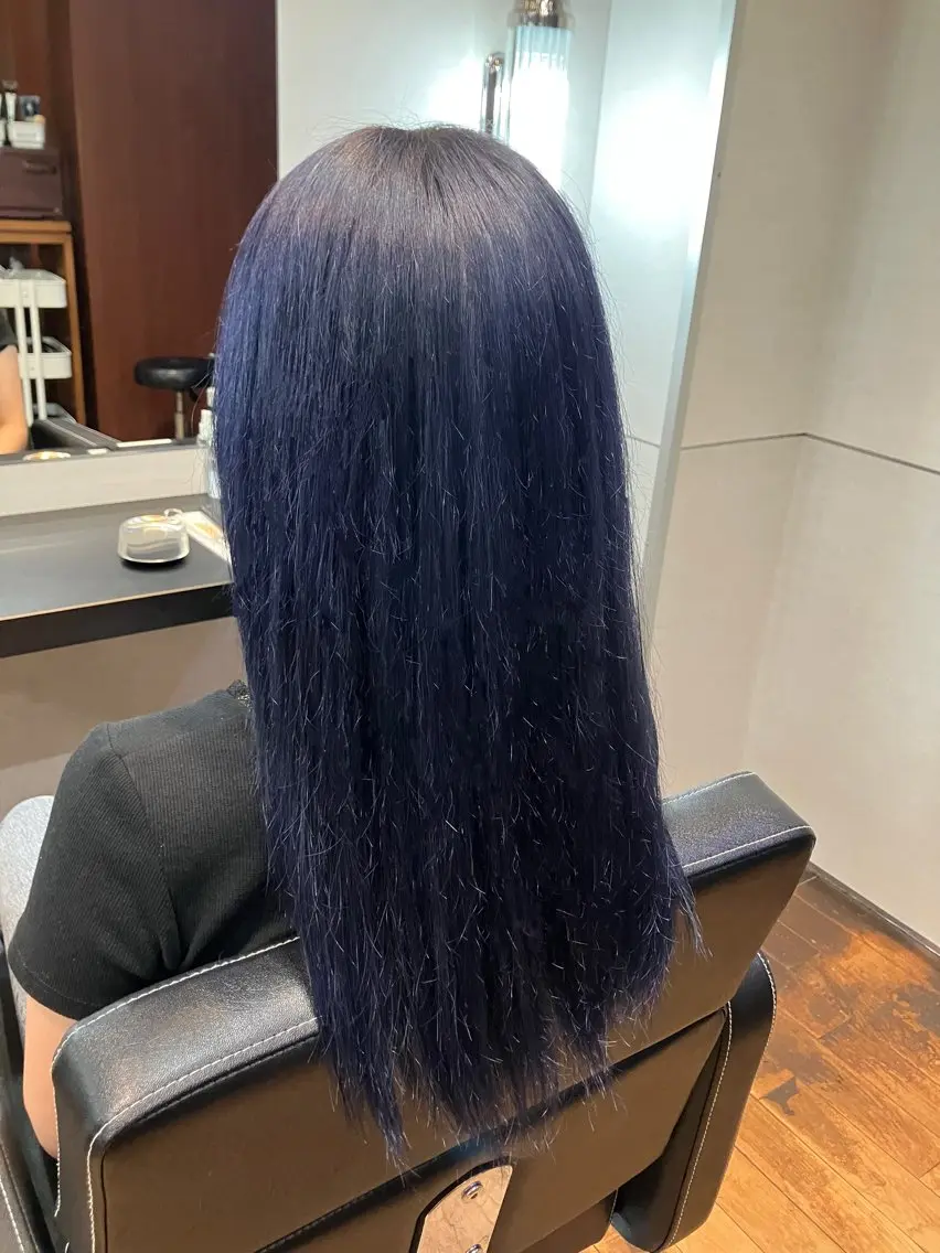 カラー ダブルカラー ハイトーンカラー ヘアカラー miu 💫のヘアスタイル
