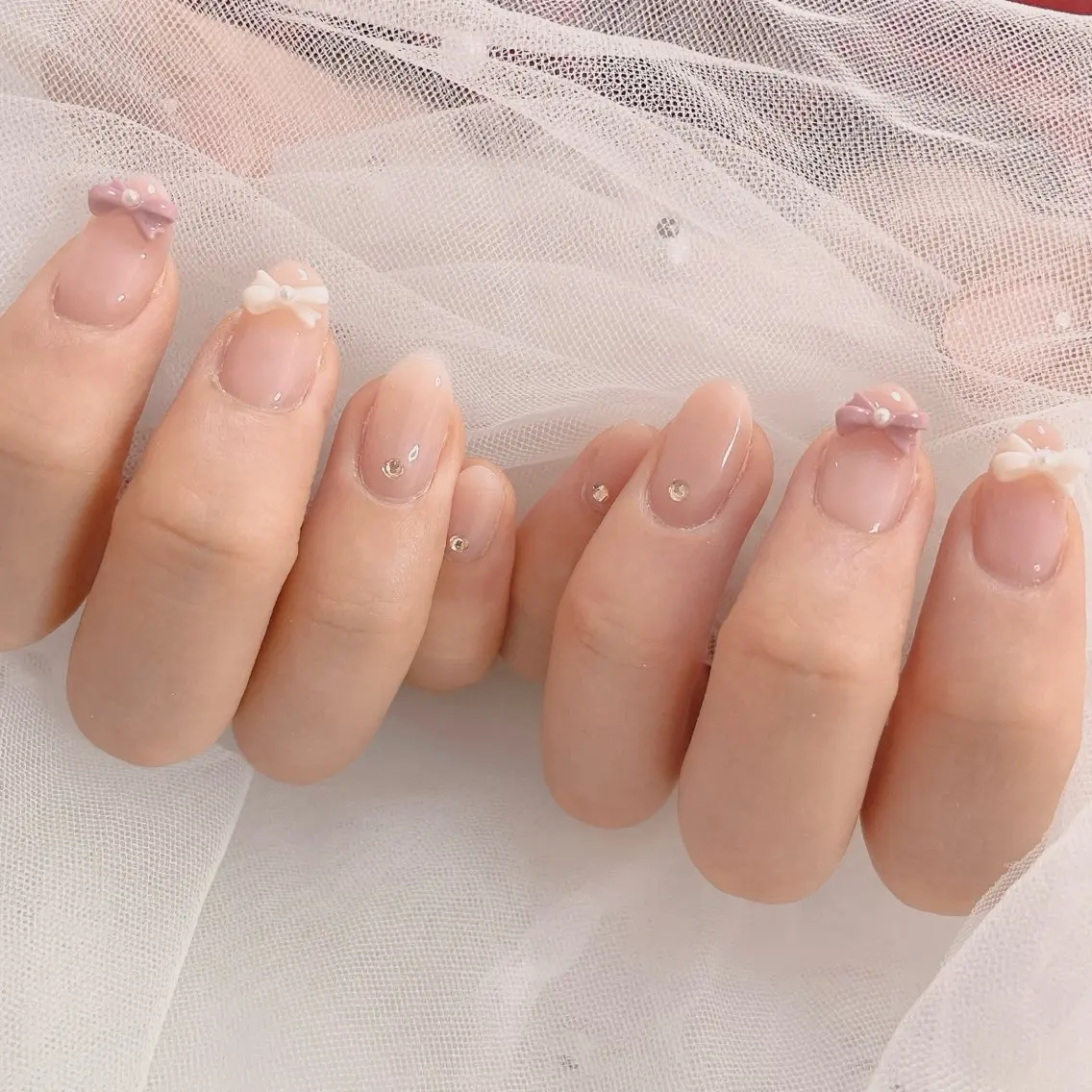 ネイル ワンホンネイル ハンドネイル ネイルサロン なっちゃん(古千谷)のネイルデザイン