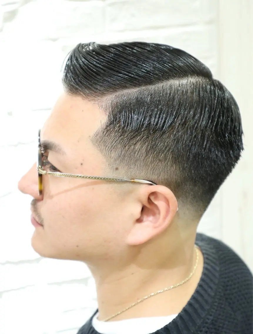 フェードカット＋シャンプー＋セットの写真