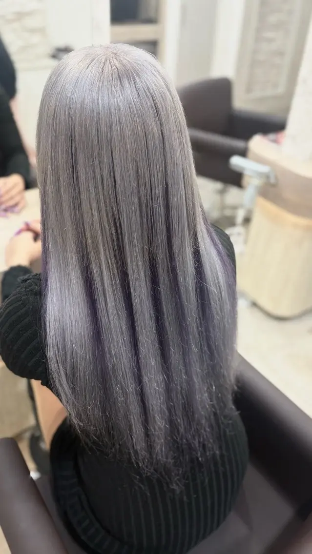 ロング アンククロス/ ♡ayu♡のヘアスタイル