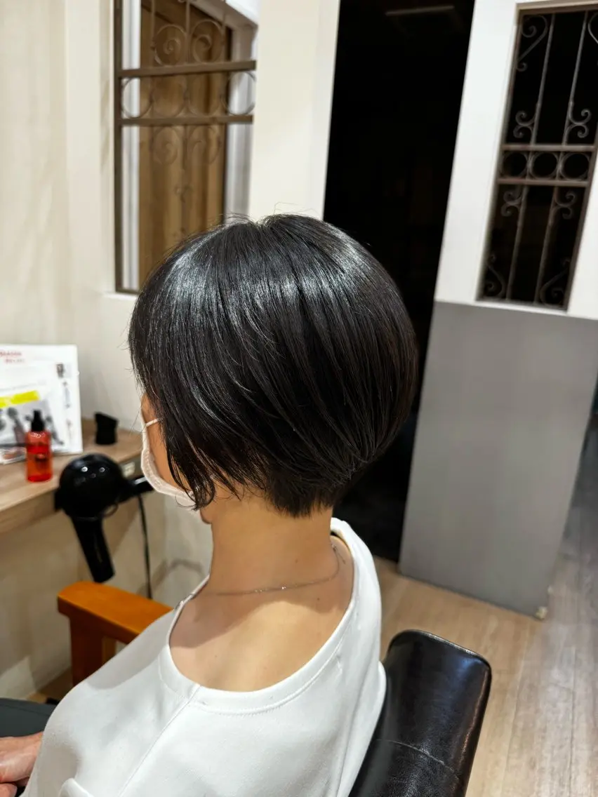 【期間限定❕】ショートカット(ハンサムショート/くびれショートなど)+オーガニックトリートメントの写真