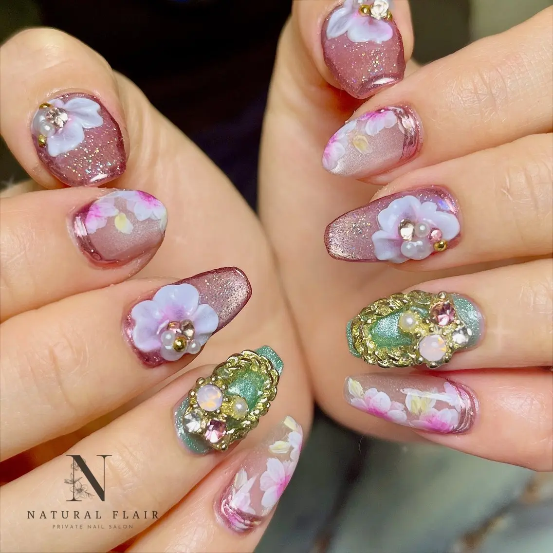 ネイル ハンドネイル natural flairのネイルデザイン