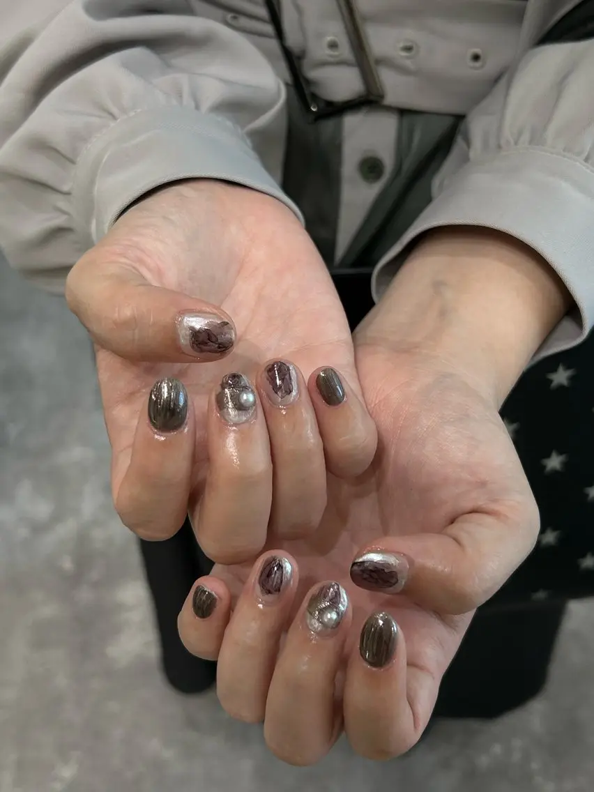 ネイル ニュアンスネイル Ray. Maayaのネイルデザイン