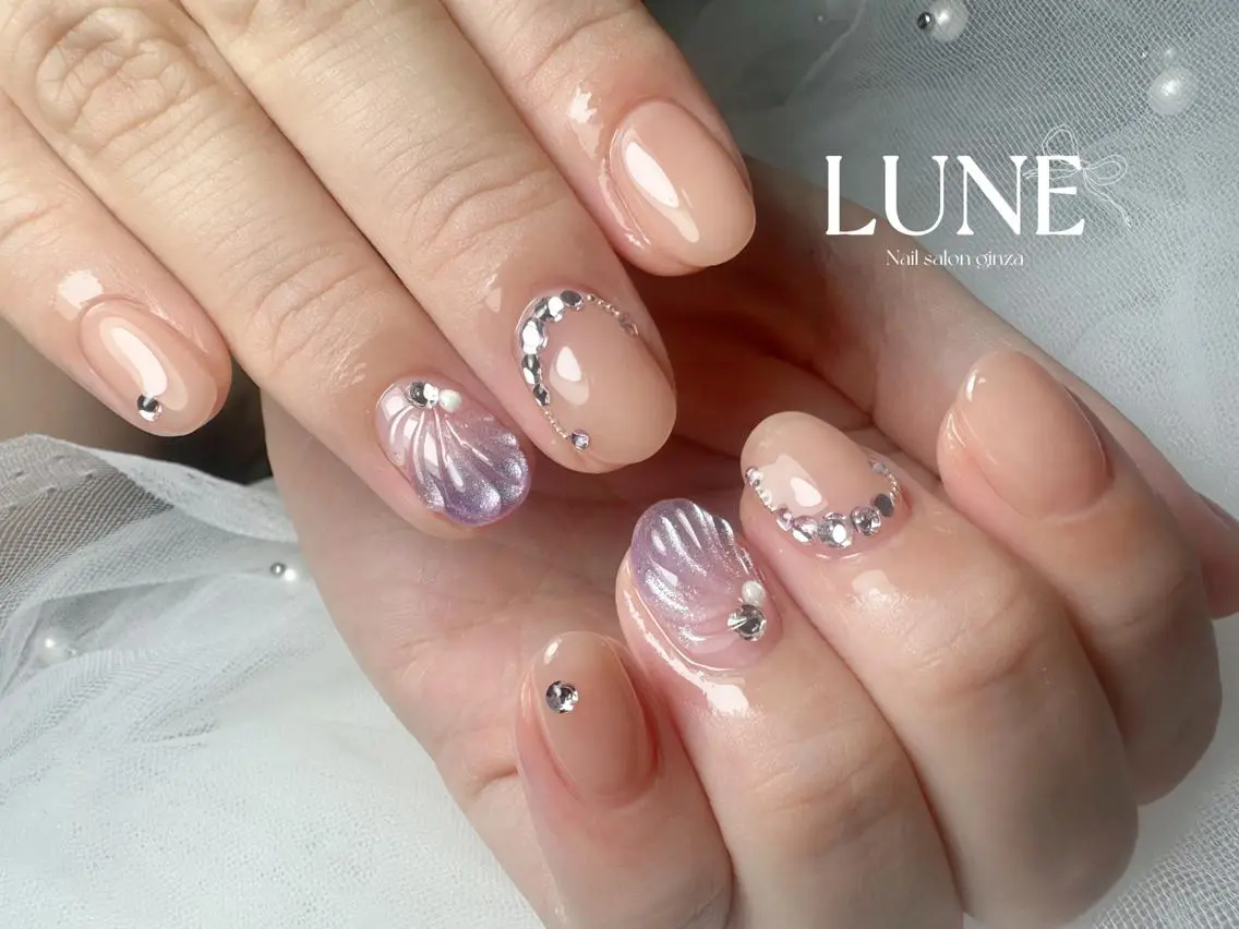 ネイル ハンドネイル ✨LUNE nail salonのネイルデザイン