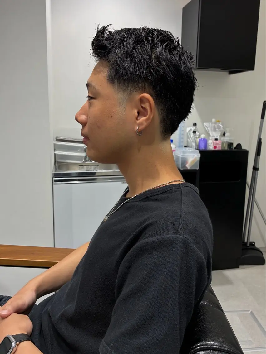 メンズ カット 鳥海　海 /フェード/メンズのヘアスタイル