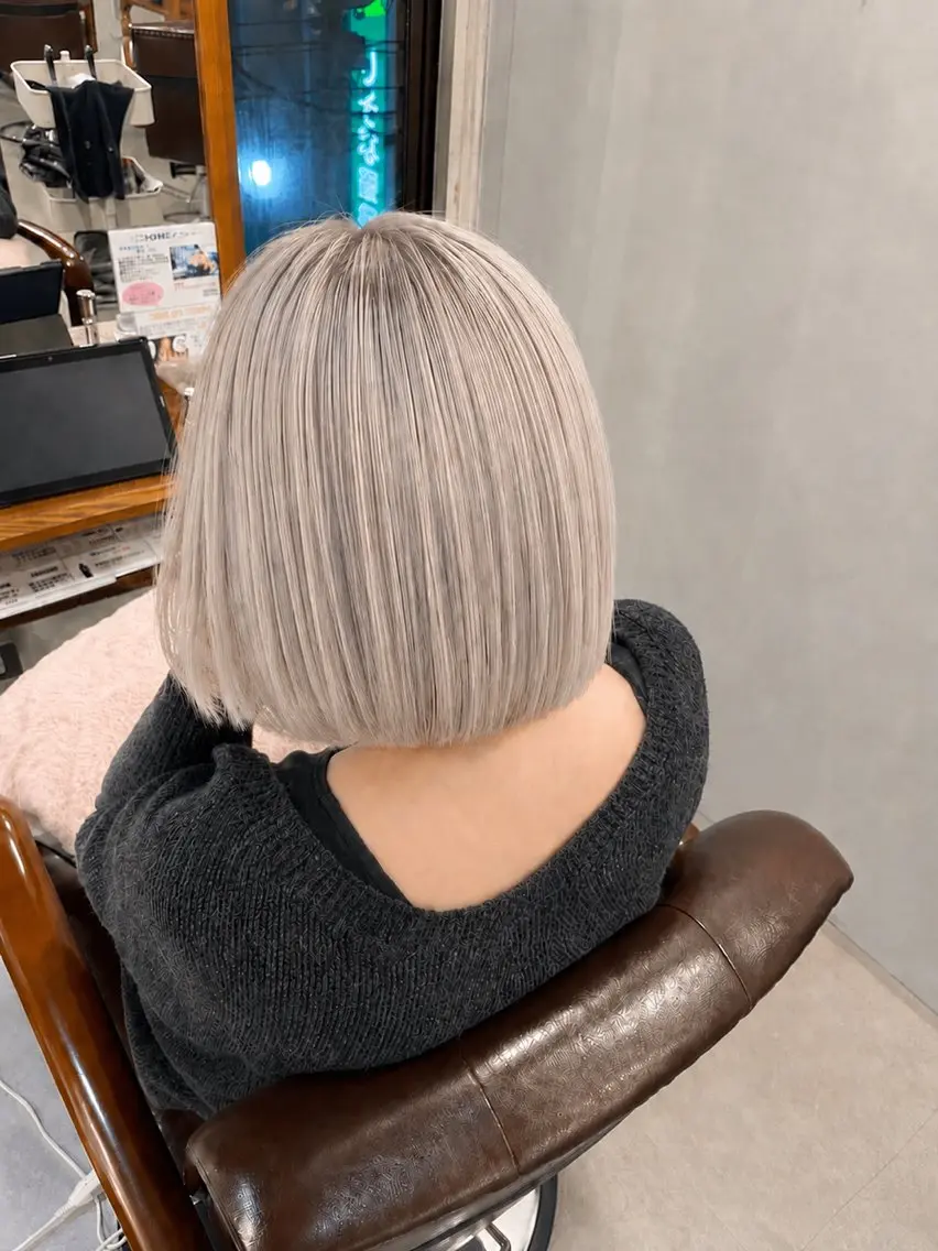 ミディアム 艶髪🫧透明感 💎岡庭春菜🎀のヘアスタイル